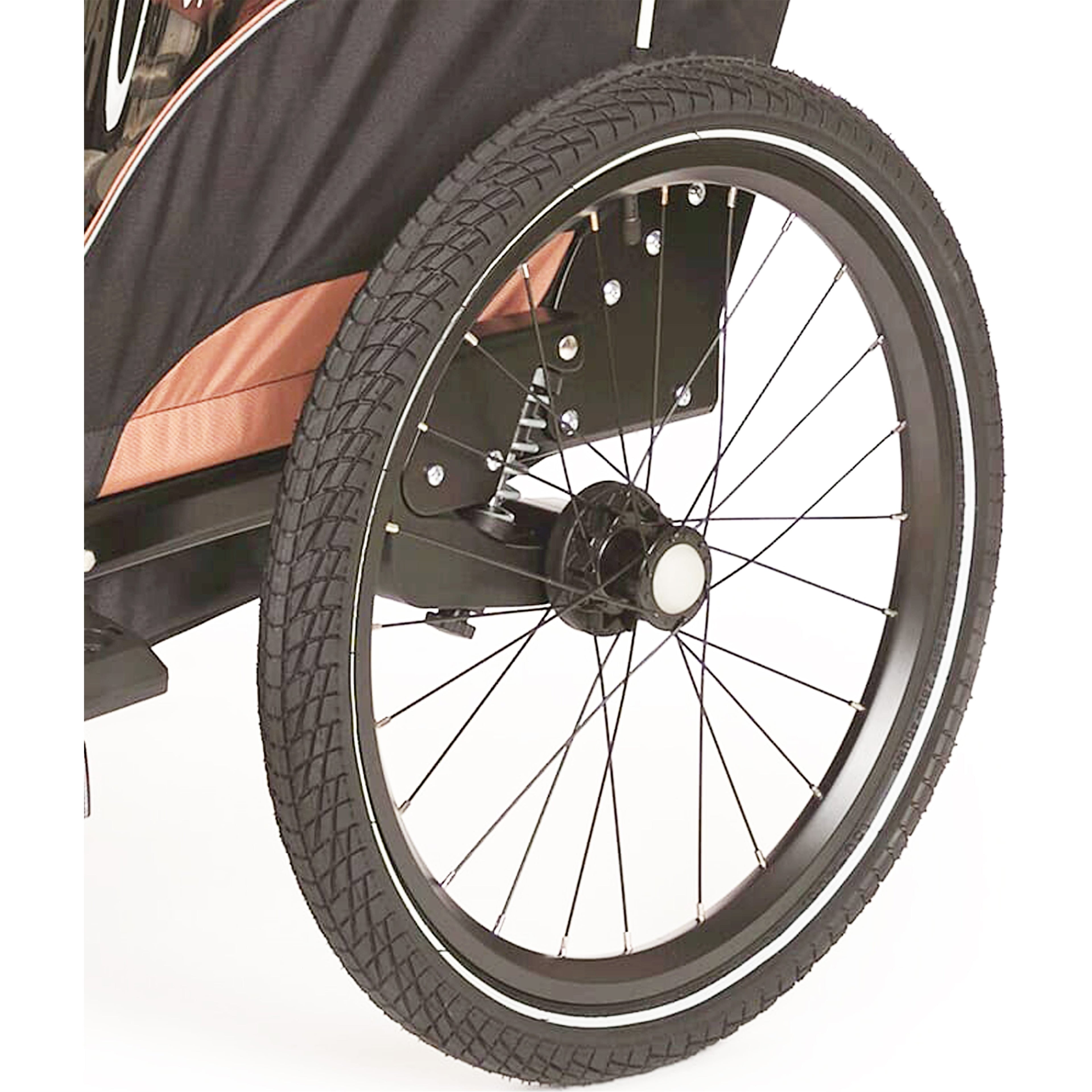 Bobike-Kinderanhänger mit Seitenrädern