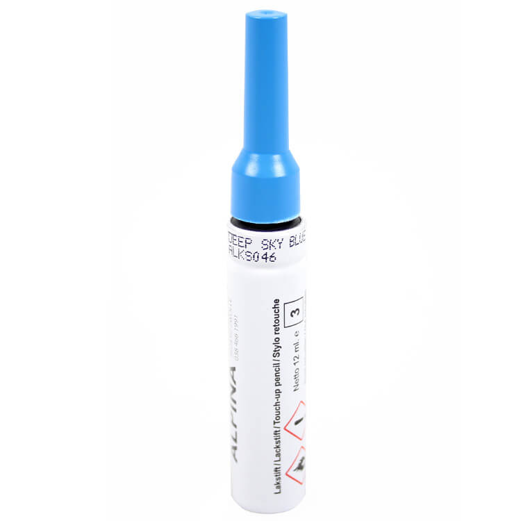 Alpina Lackstift Tiefhimmelblau PMS801