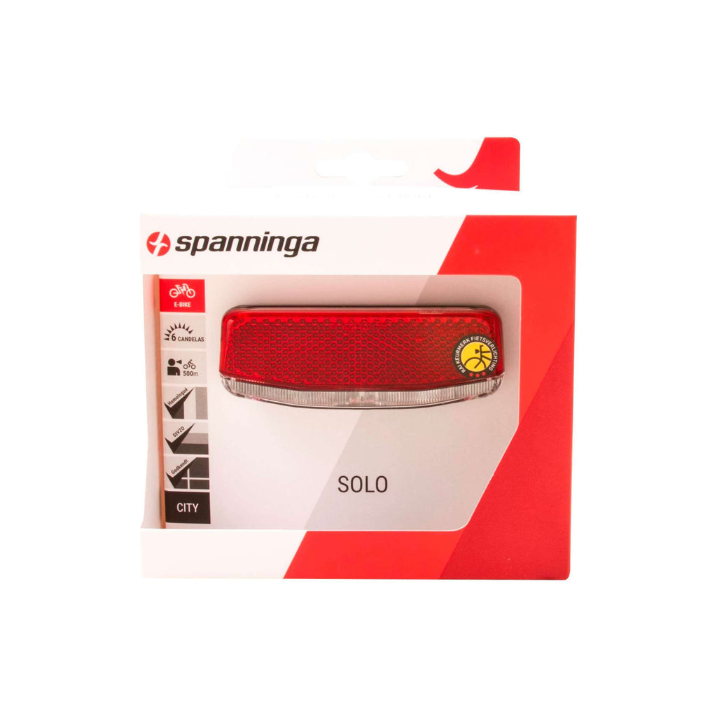 Spanninga Rücklicht 50+80mm Solo XE E-Bike 6-36vdc