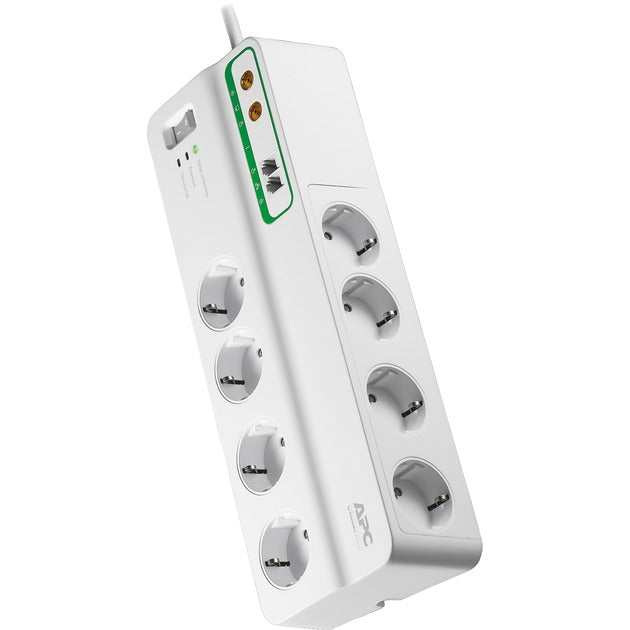 APC Stekkerdoos met overspanningsbeveiliging 8x (+Coax
