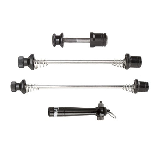 Schnellspanner-Set Tranz X OLD 100 + 130 mm – schwarz