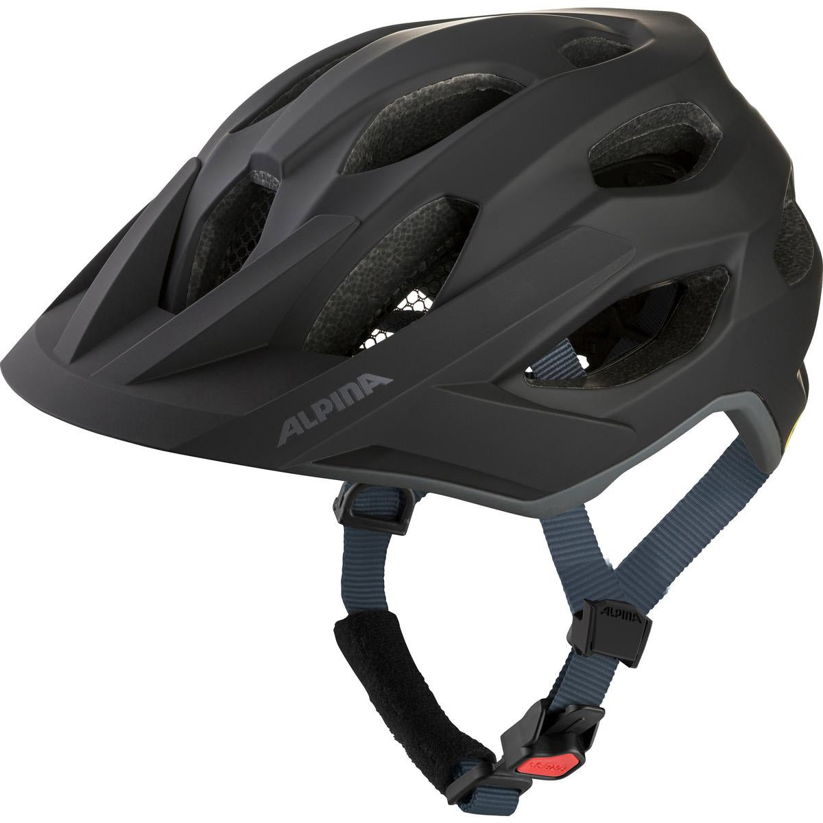 Alpina sports mtb helm apax mips 57-62 mat zwart