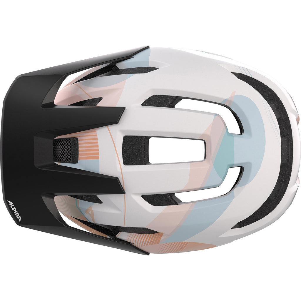 Alpina Sports MTB-Helm Taunus MIPS 55-59, mattweißer Sand