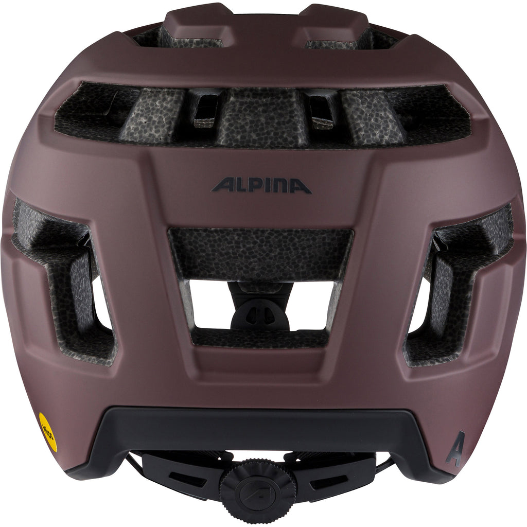 Olympic sportswear alpina sports tour helm taunus gravel mips 52-56 mat donkerbr
