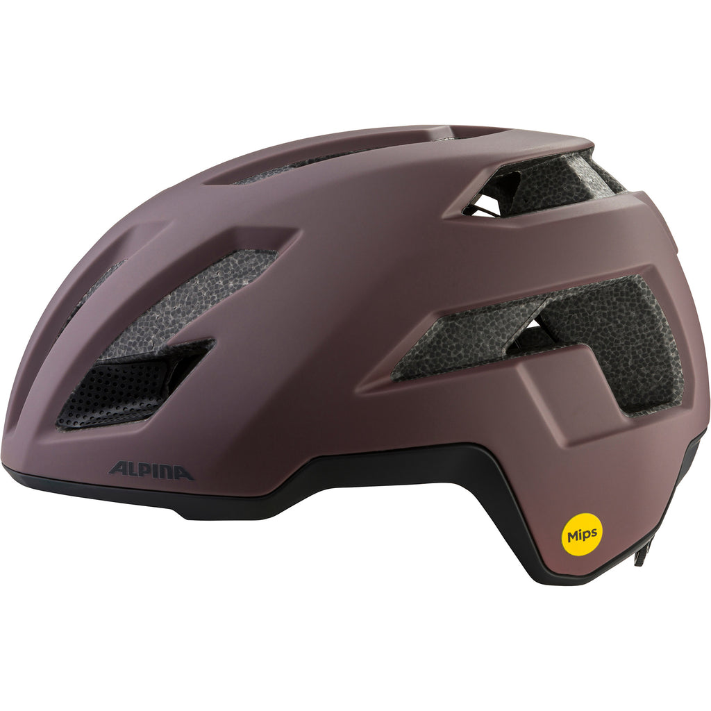 Alpina sports tour helm taunus gravel mips 55-59 mat donkerbr