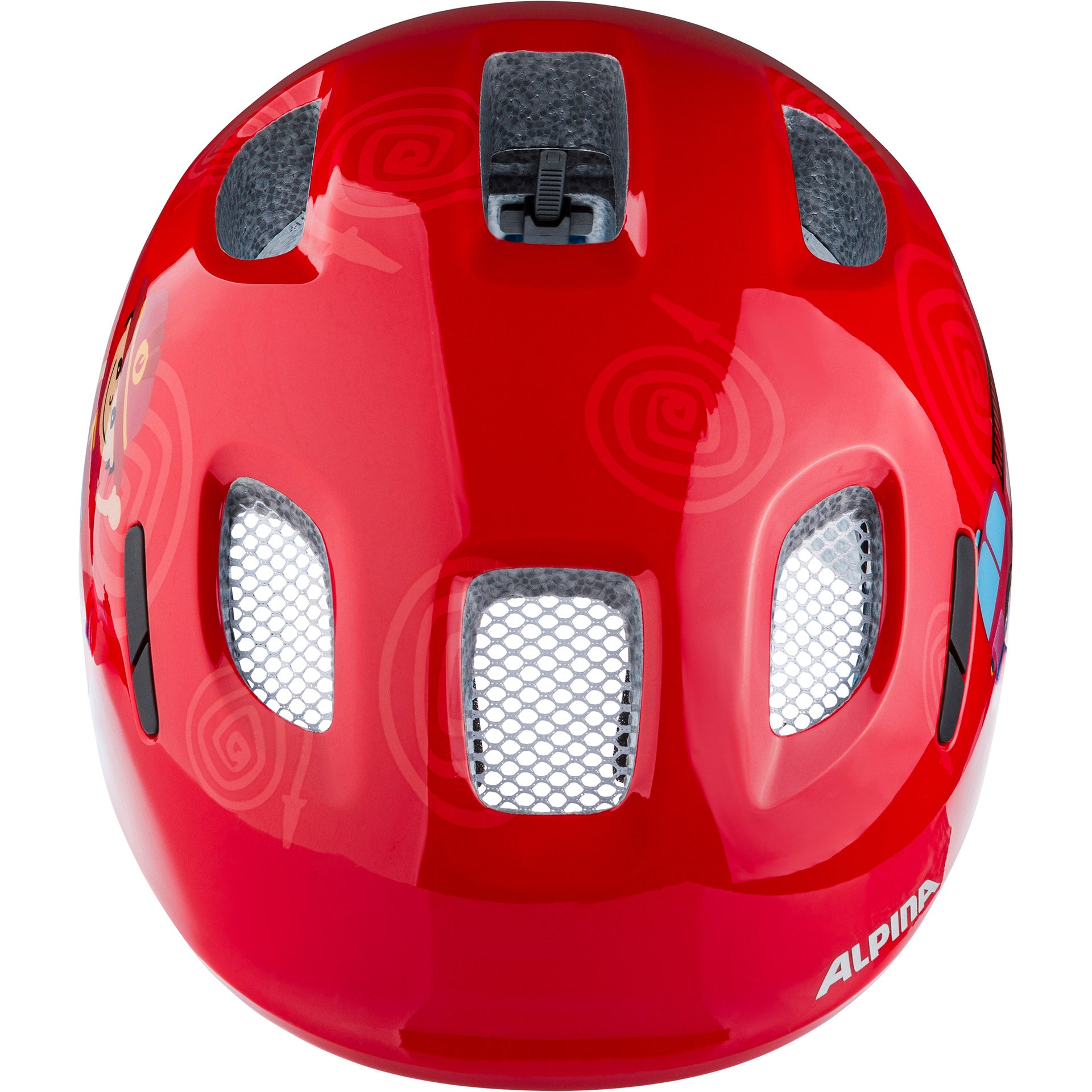 Olympic sportswear alpina sports kinderhelm ximo 2 flash fire fighter 45-49 gl.