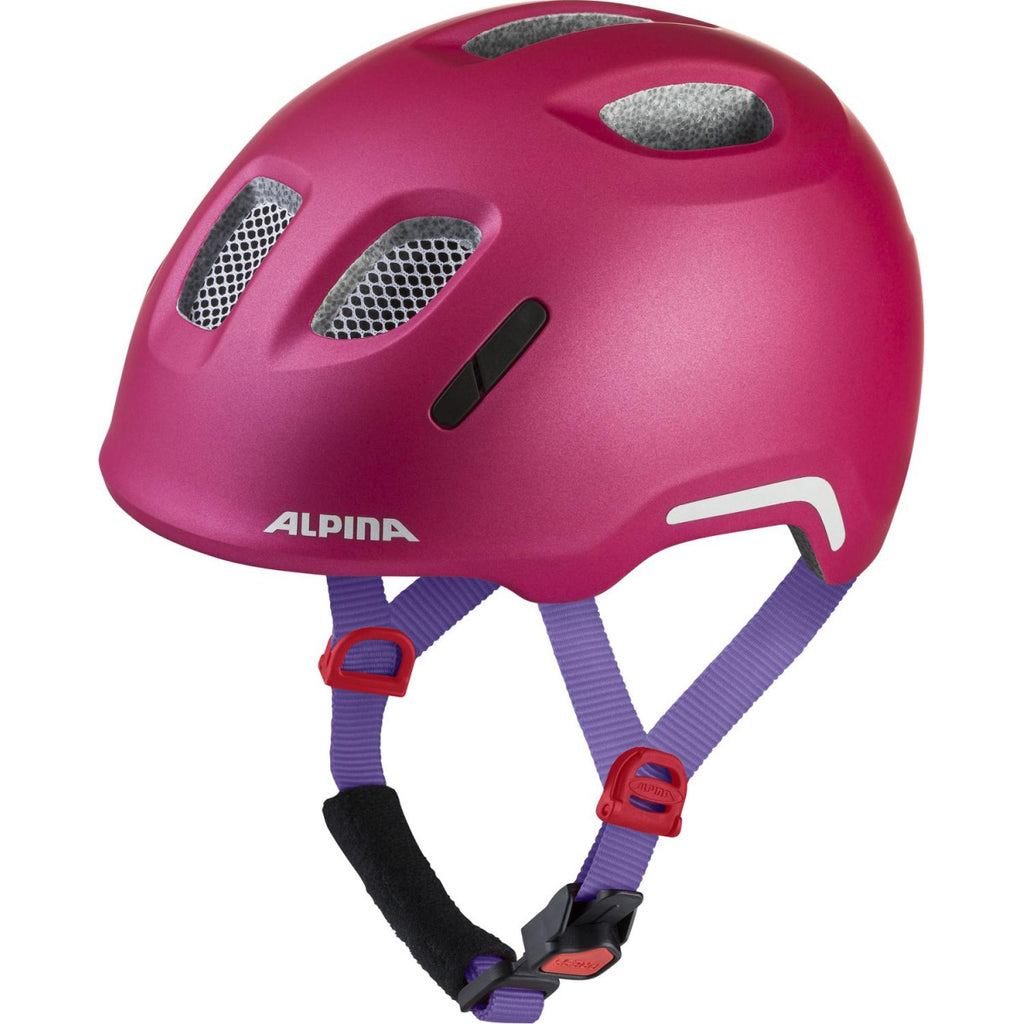 Olympic sportswear alpina sports kinderhelm ximo 2 flash deep rose v. 47-51 mat