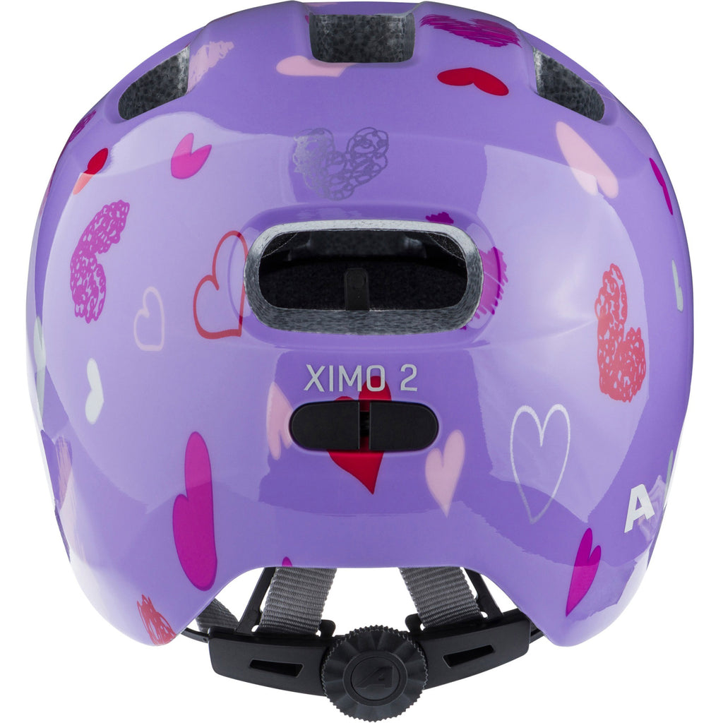 Olympic sportswear alpina sports kinderhelm ximo 2 purple hearts 45-49 glans