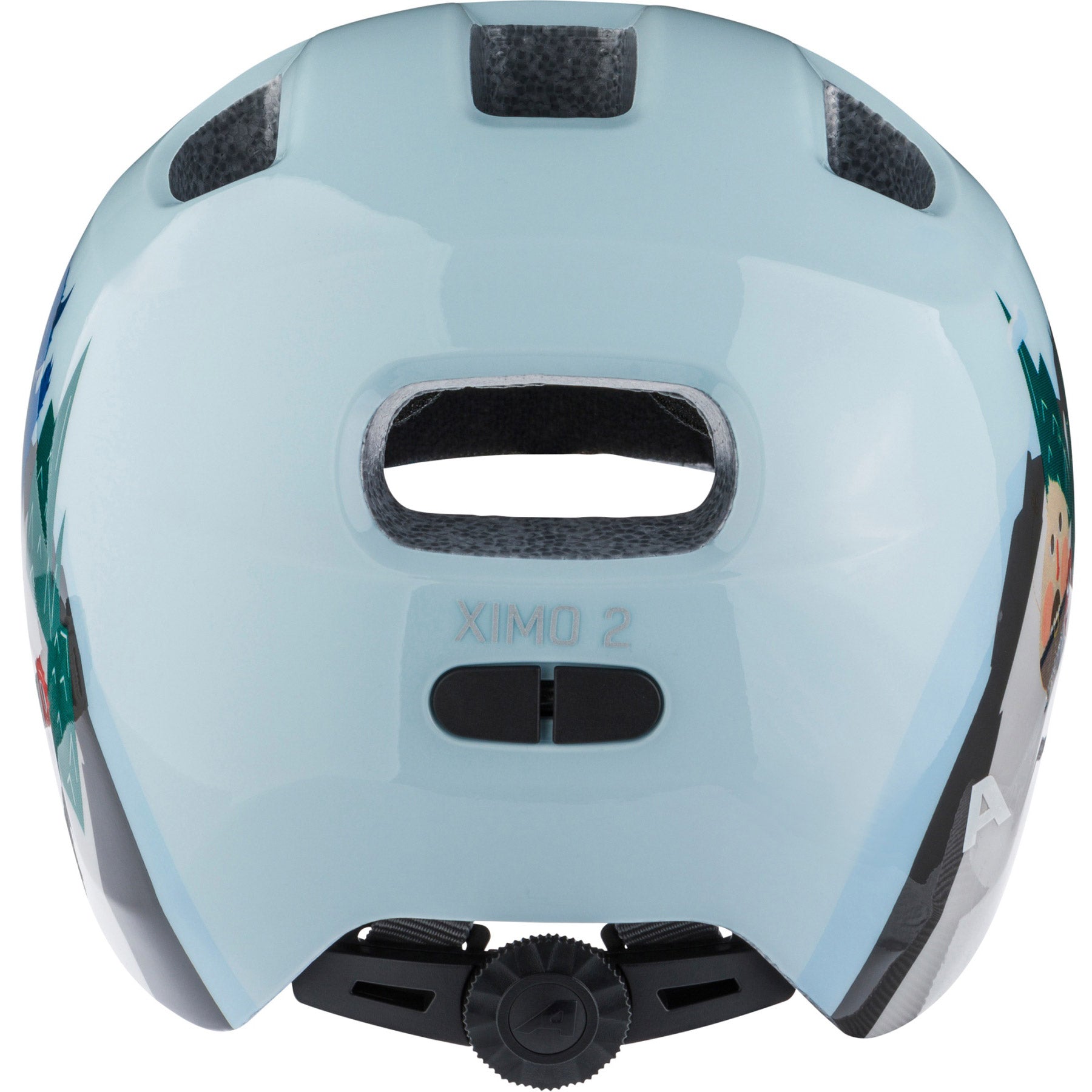 Olympic sportswear alpina sports kinderhelm ximo 2 mountain monster 47-51 glans
