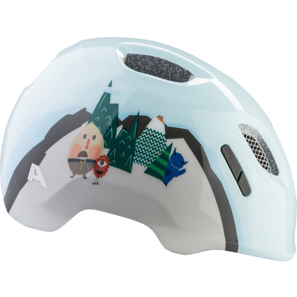 Olympic sportswear alpina sports kinderhelm ximo 2 mountain monster 47-51 glans