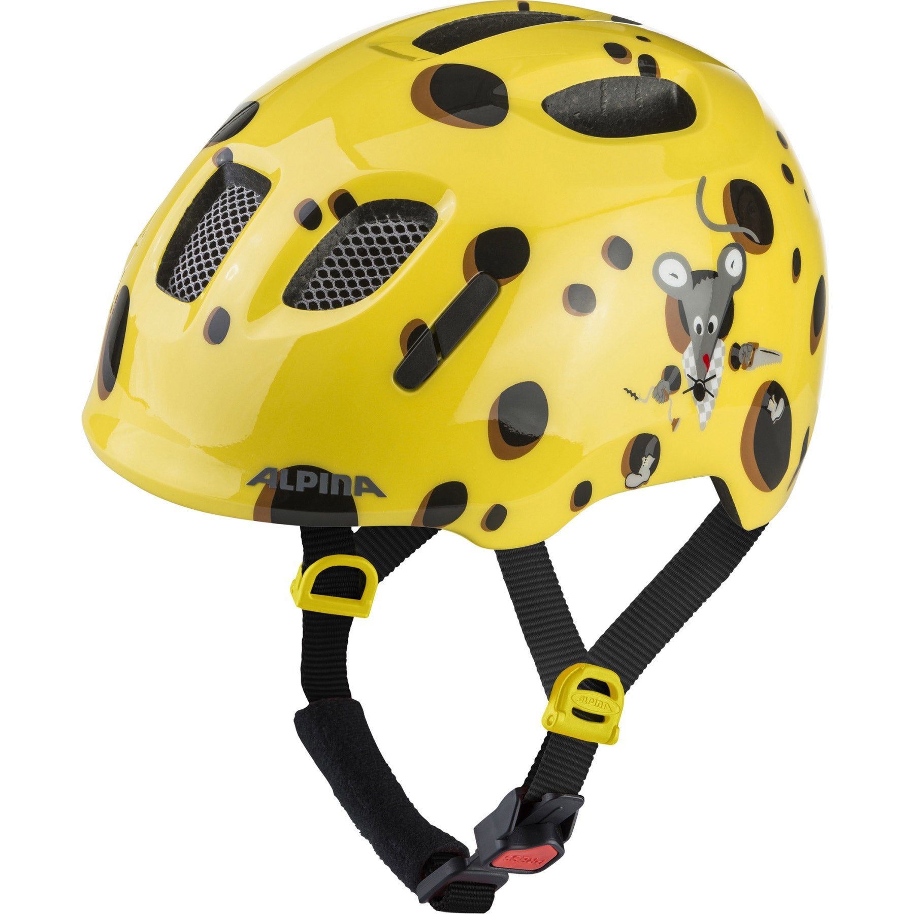 Olympic sportswear alpina sports kinderhelm ximo 2 yellow gouda 47-51 glans