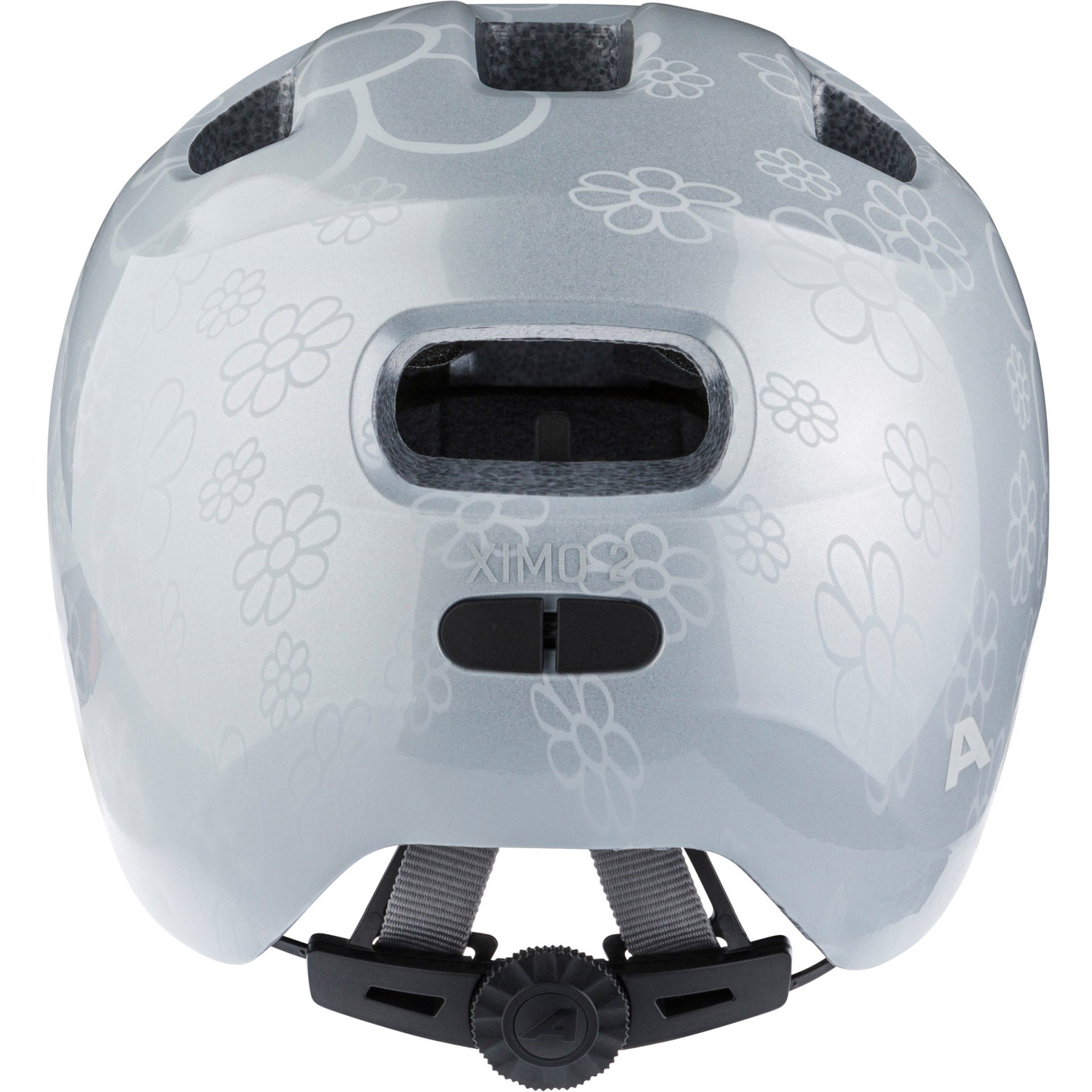 Olympic sportswear alpina sports kinderhelm ximo 2 silver fower 45-49 glans