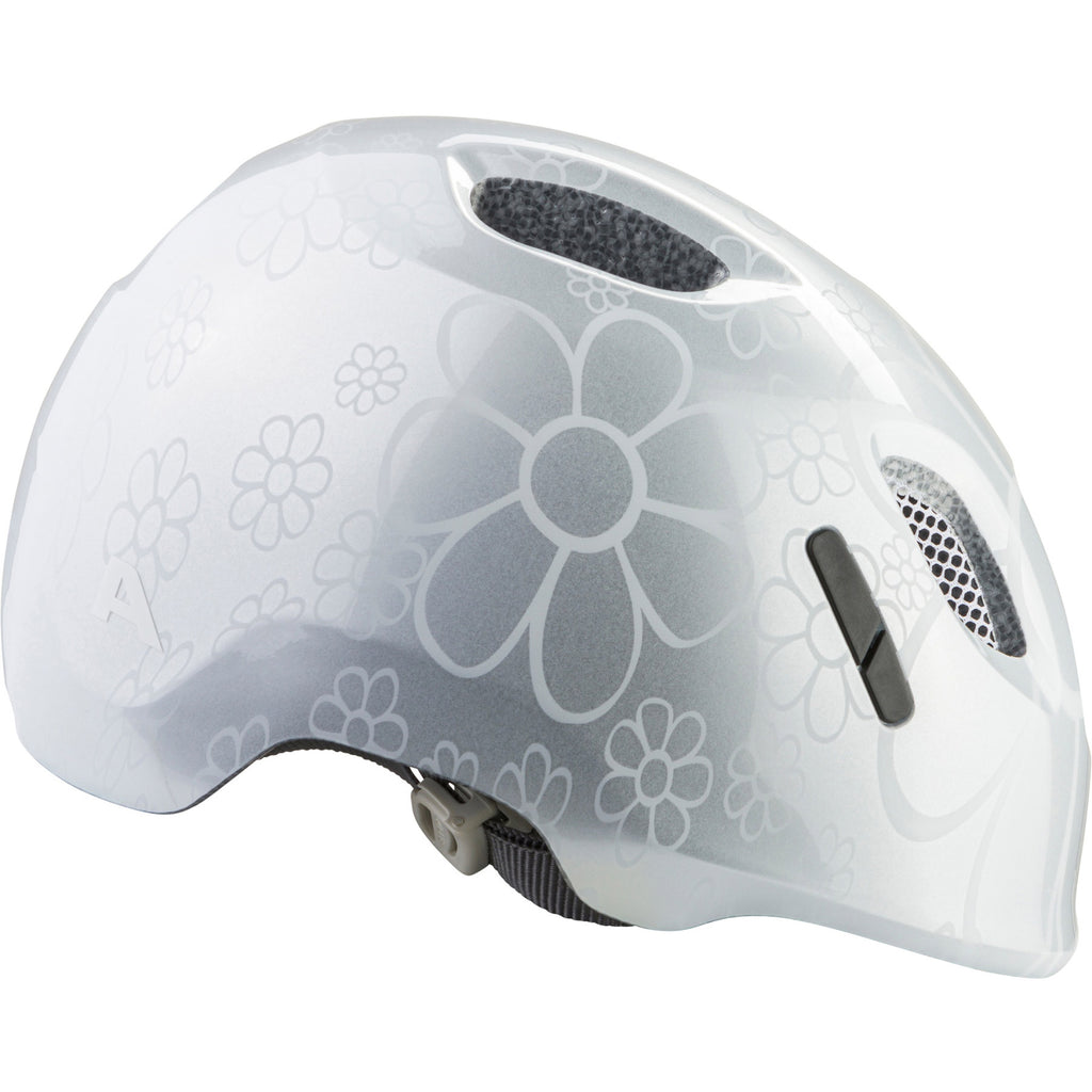 Olympic sportswear alpina sports kinderhelm ximo 2 silver fower 45-49 glans