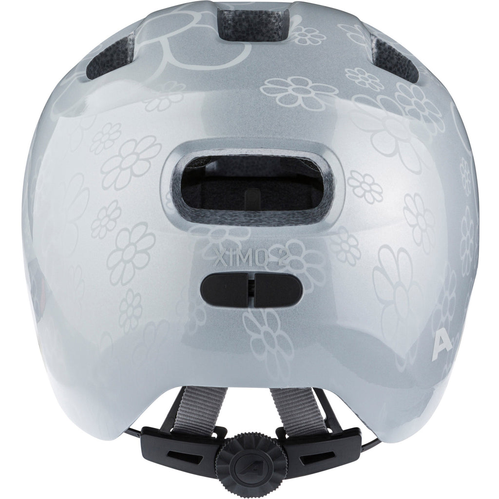 Olympic sportswear alpina sports kinderhelm ximo 2 silver fower 49-54 glans