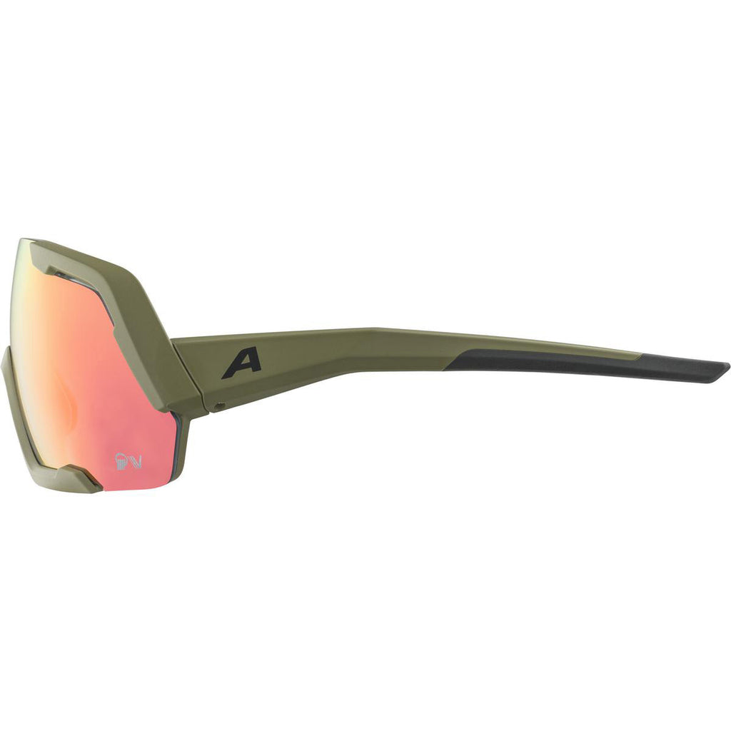 Alpina sports sportbril rocket qv mat olijf