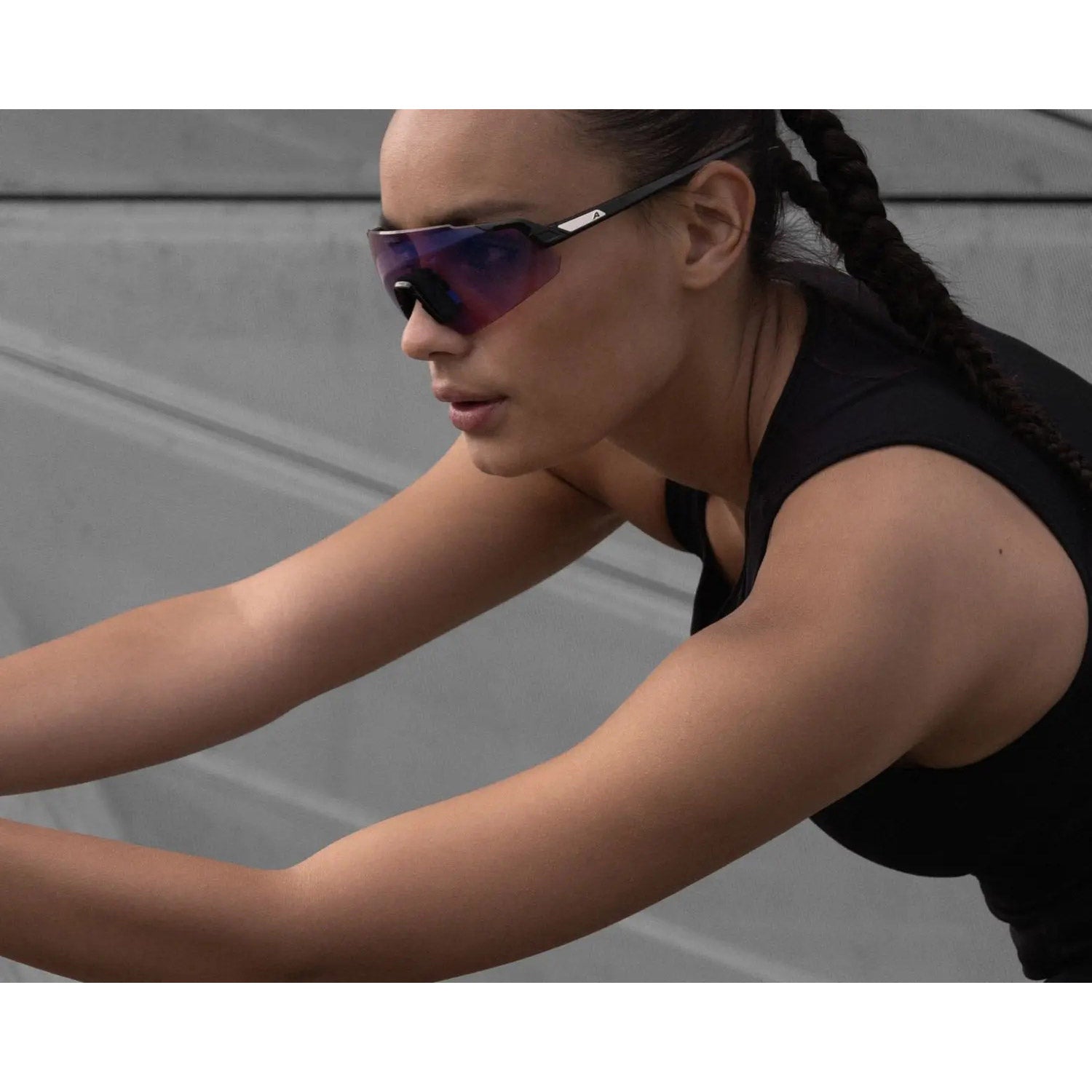 Alpina sports sportbril turbo air q-lite mat zwart