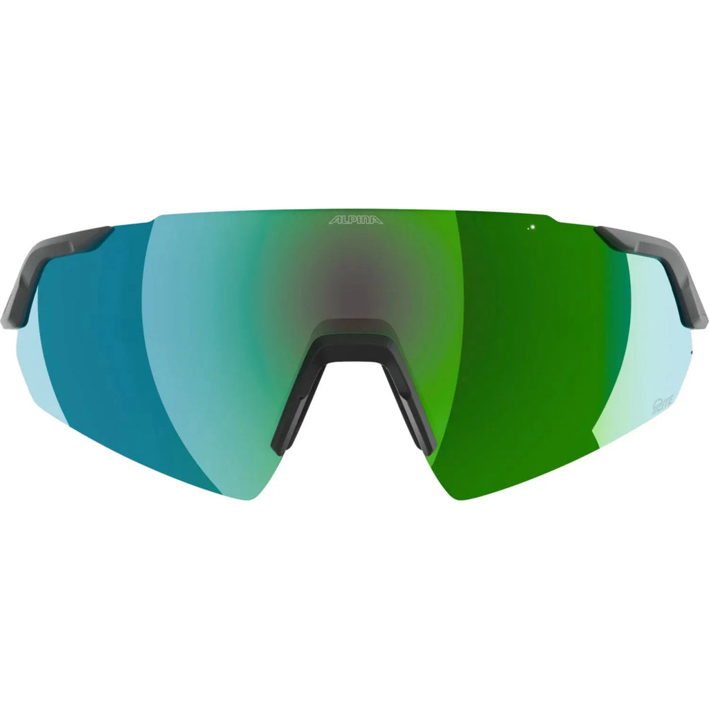 Olympic sportswear alpina sports sportbril turbo air q-lite mat grijs
