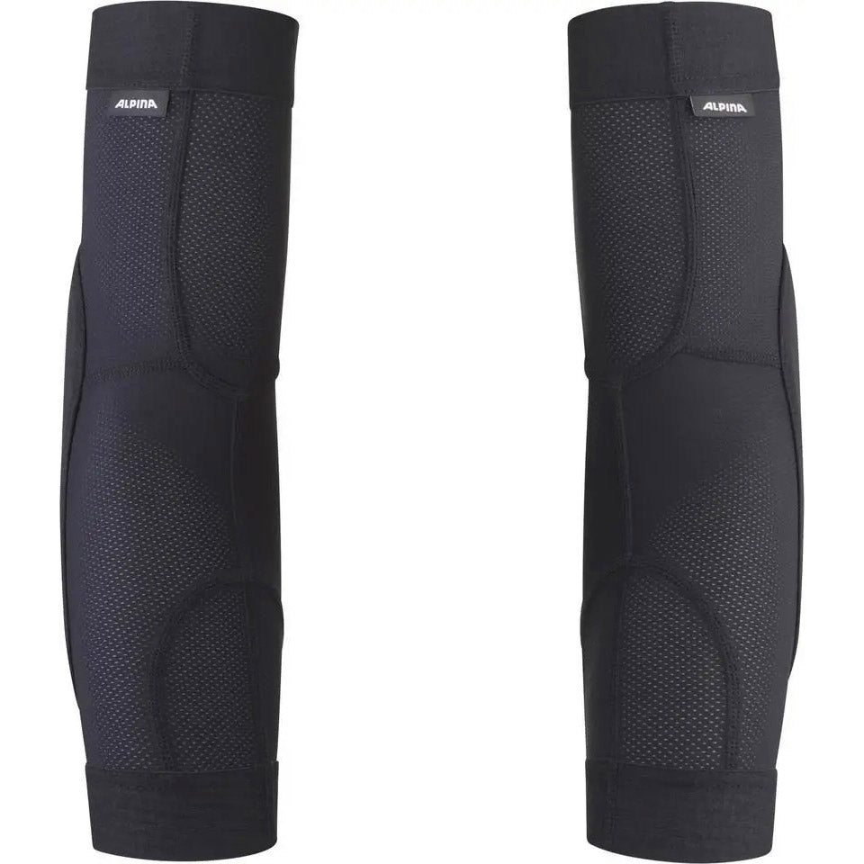 Olympic sportswear alpina sports elleboogbeschermers l-xl zwart