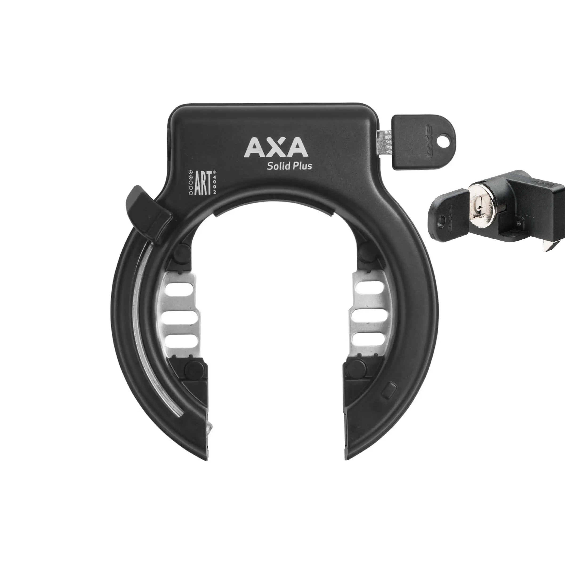 Axa Ring Lock Solid Plus + Shimano Carrier Lock