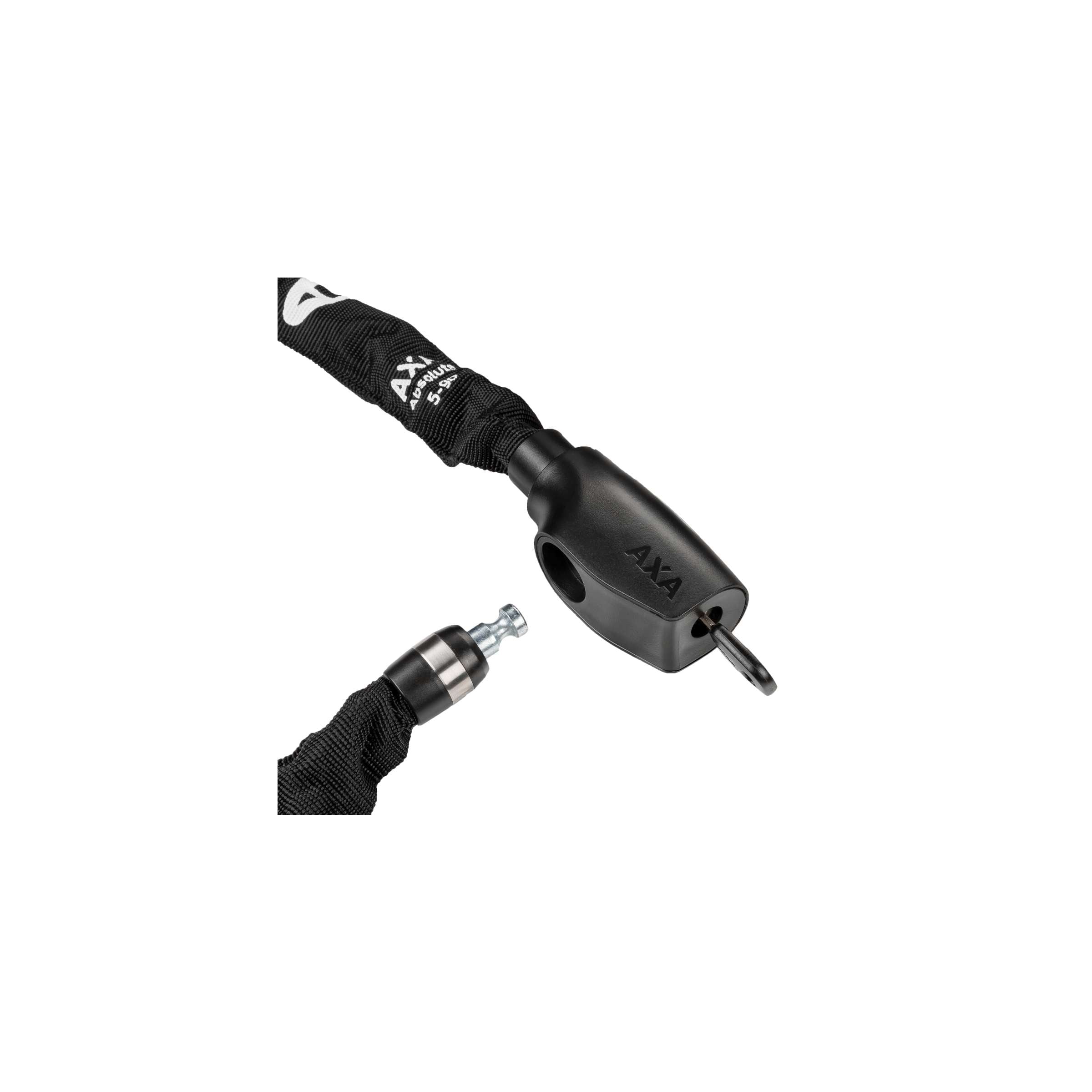 Axa slot ketting absolute 5-90 zwart safety index 7