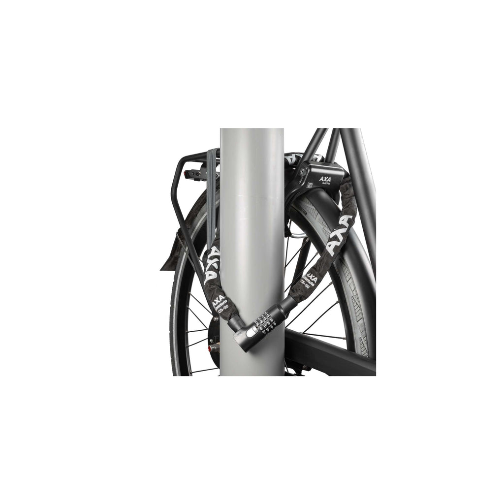 Axa slot ketting absolute 5-110 zwart safety index 7