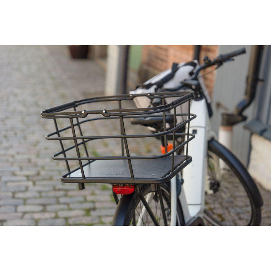AtranVelo Korb Perro Large AVS+ 48l Alu matt schwarz
