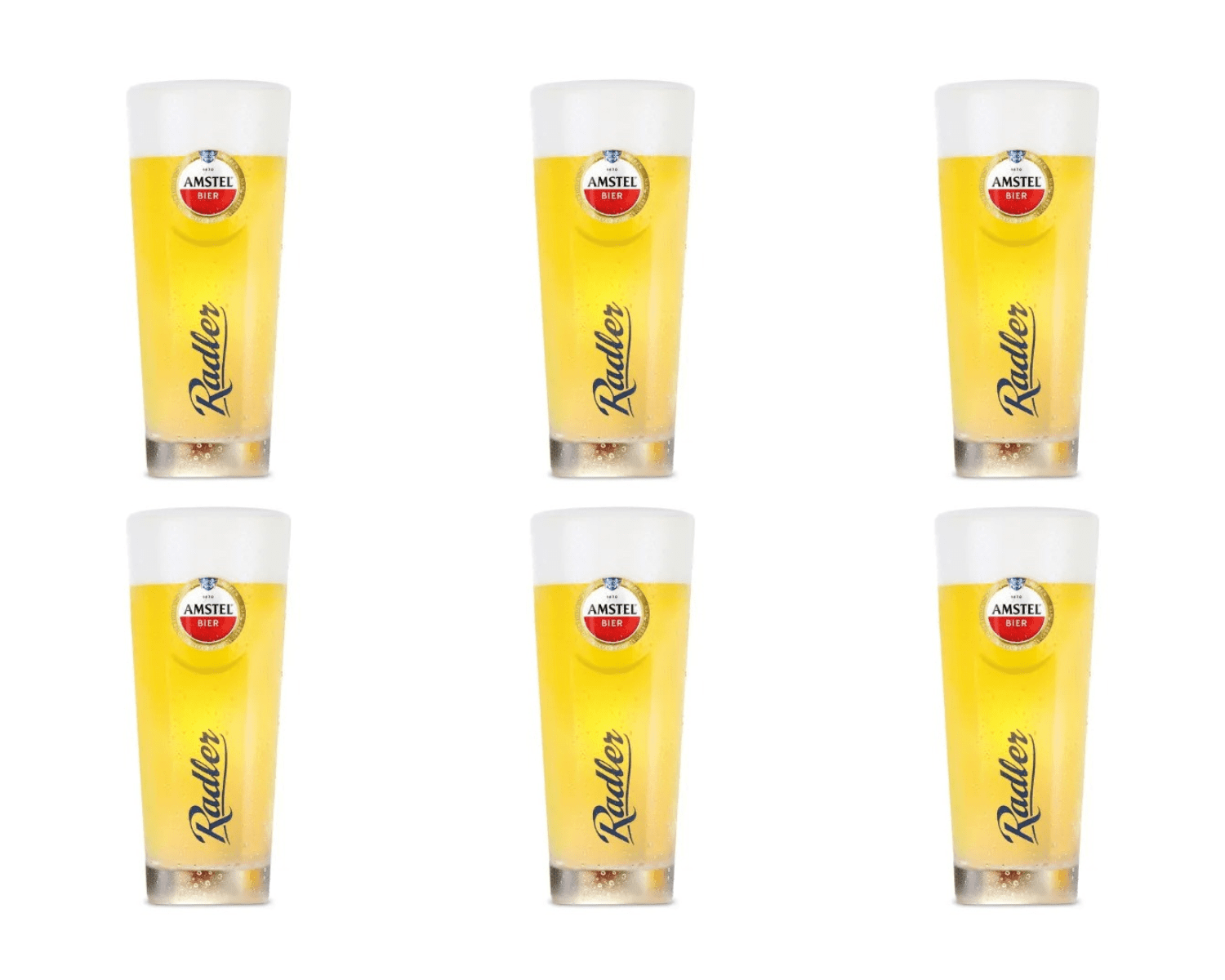 Amstel radler glas (6x30cl)