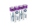 Ansmann oplaadbare aa batterijen - li-ion - incl. usb-c oplaadkabel - 4 stuks