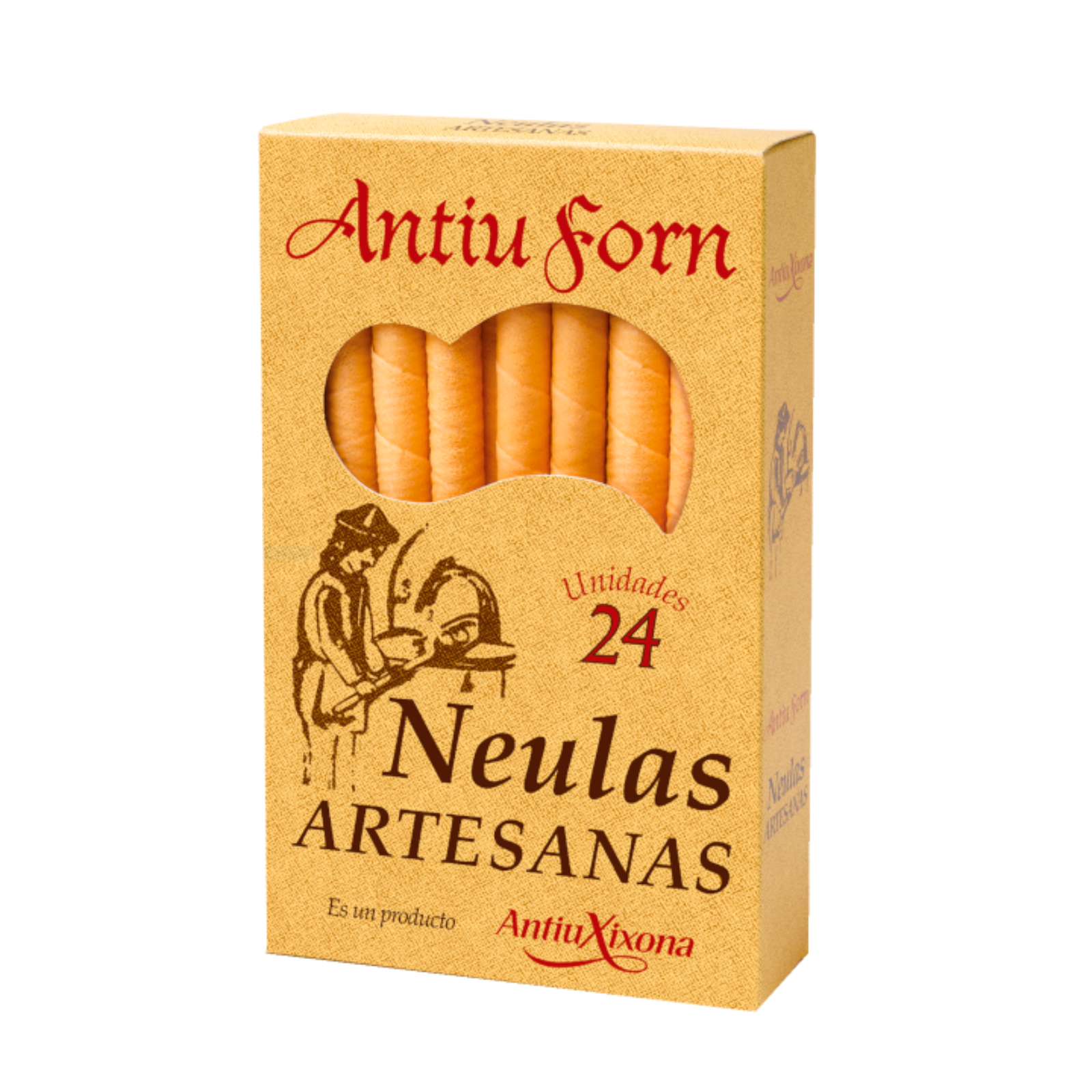 Antiu xixona wafelrollen (21x100 gram)