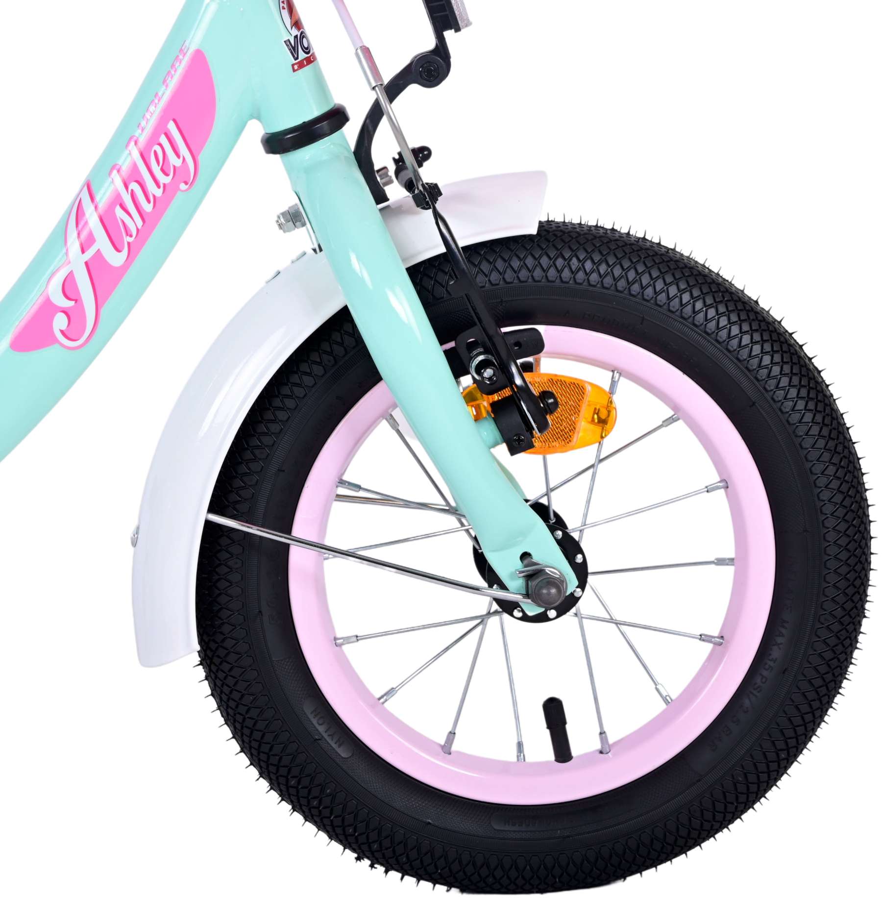 Volare Ashley Kinderfahrrad – Mädchen – 12 Zoll – Grün