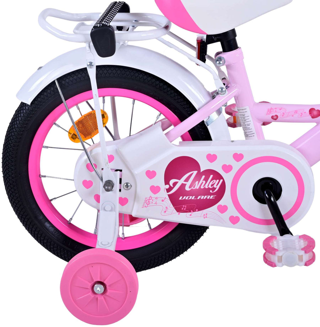 Volare Ashley Kinderfahrrad – Mädchen – 14 Zoll – Rosa