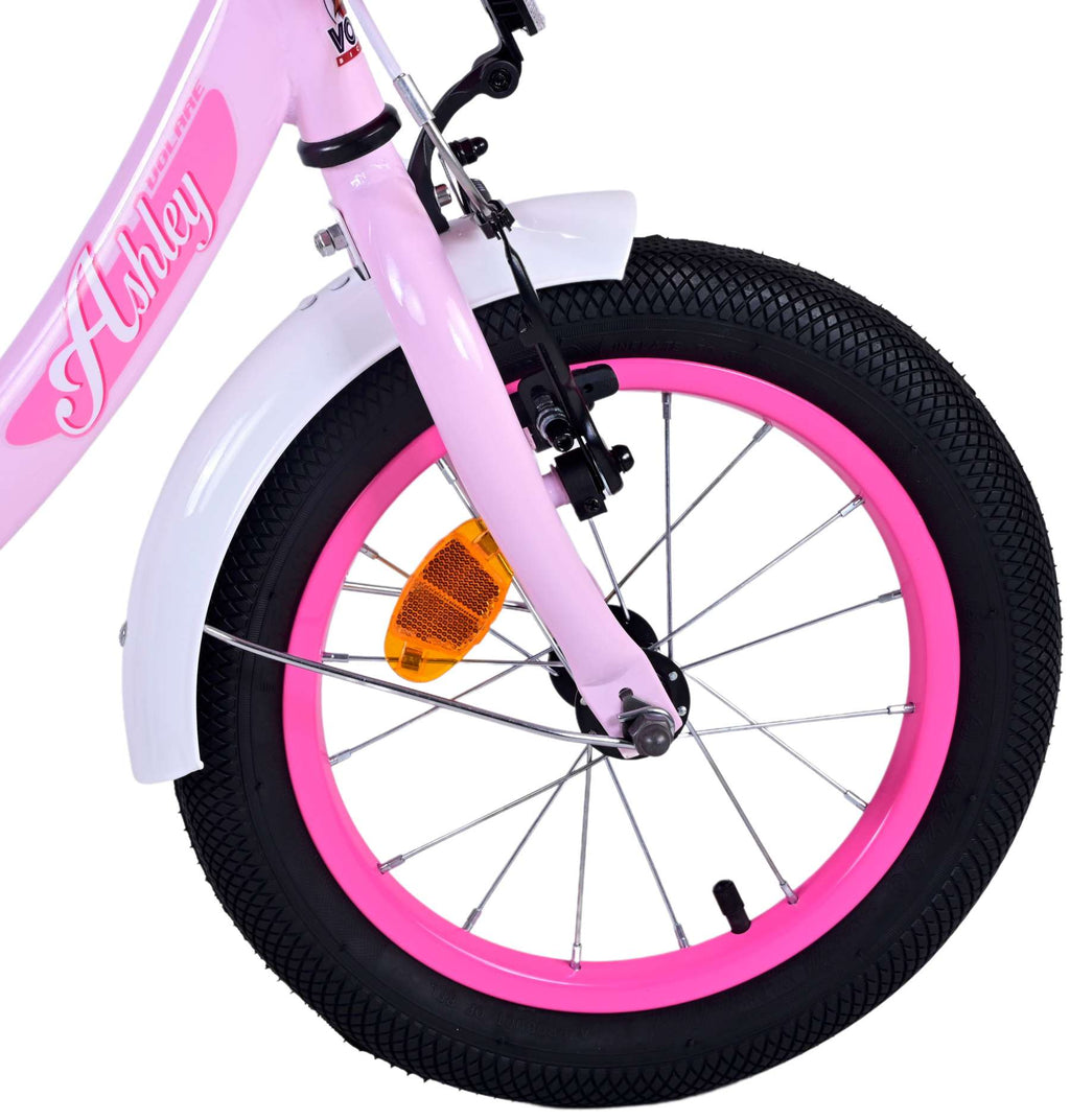 Volare Ashley Kinderfahrrad – Mädchen – 14 Zoll – Rosa