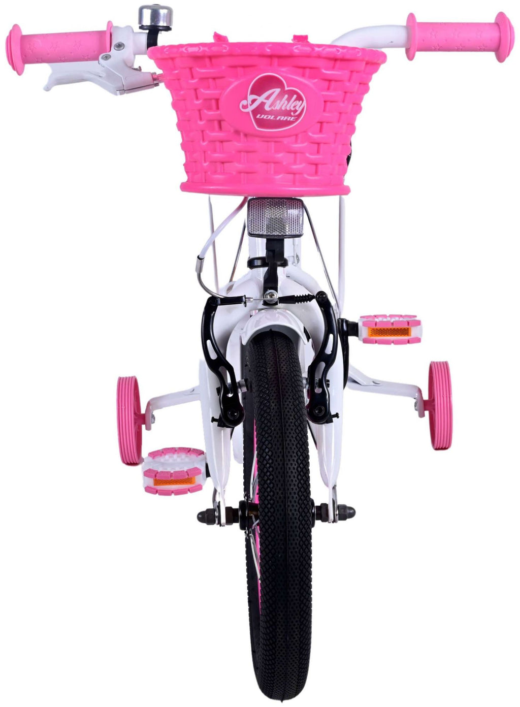Volare Ashley Kinderfahrrad – Mädchen – 14 Zoll – Weiß
