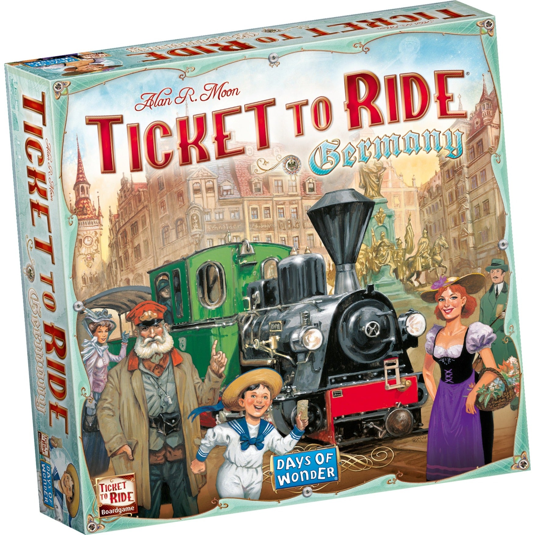 Asmodee ticket to ride - germany bordspel