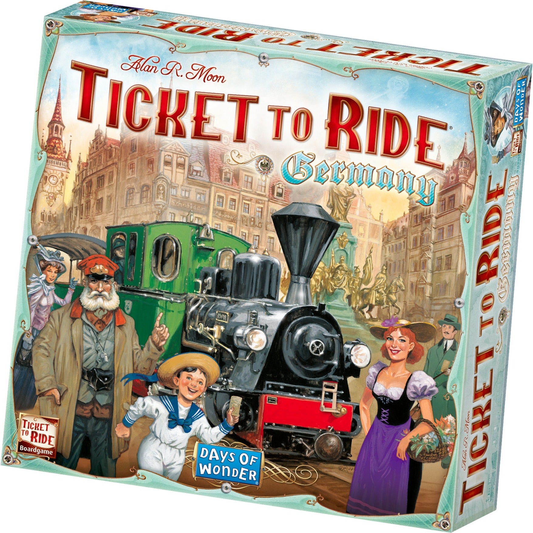 Asmodee ticket to ride - germany bordspel