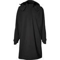 Basil poncho mosse unisex jet black xl xxl