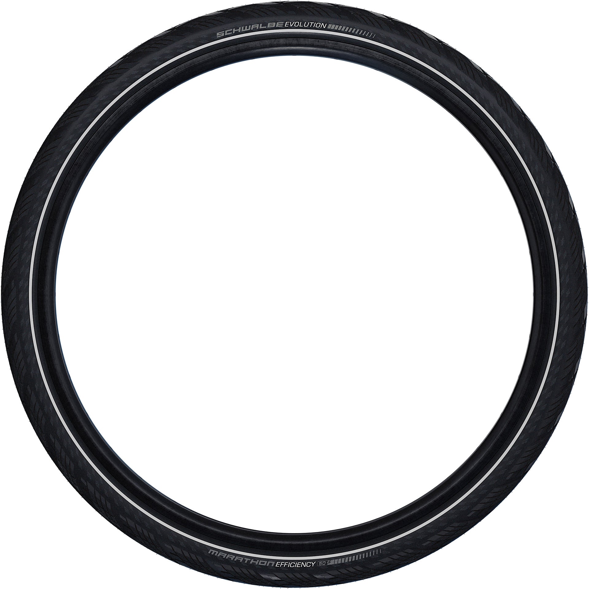 Schwalbe Marathon Efficiency Evo 60-584 +r Schwarzer Faltreifen