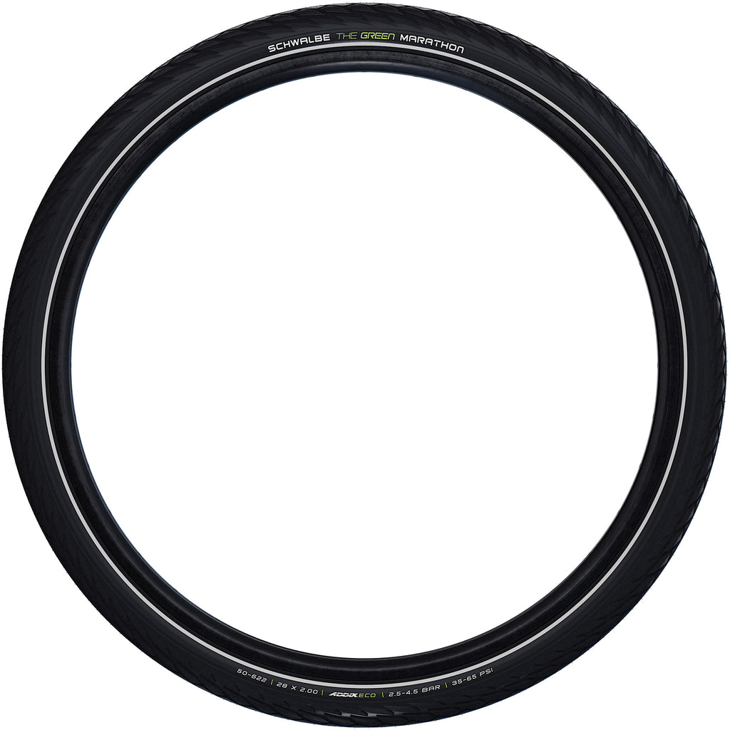 Schwalbe Marathon 28x1.10 700x28c (28-622) Wired Performance Line Addix Eco Black+Reflex