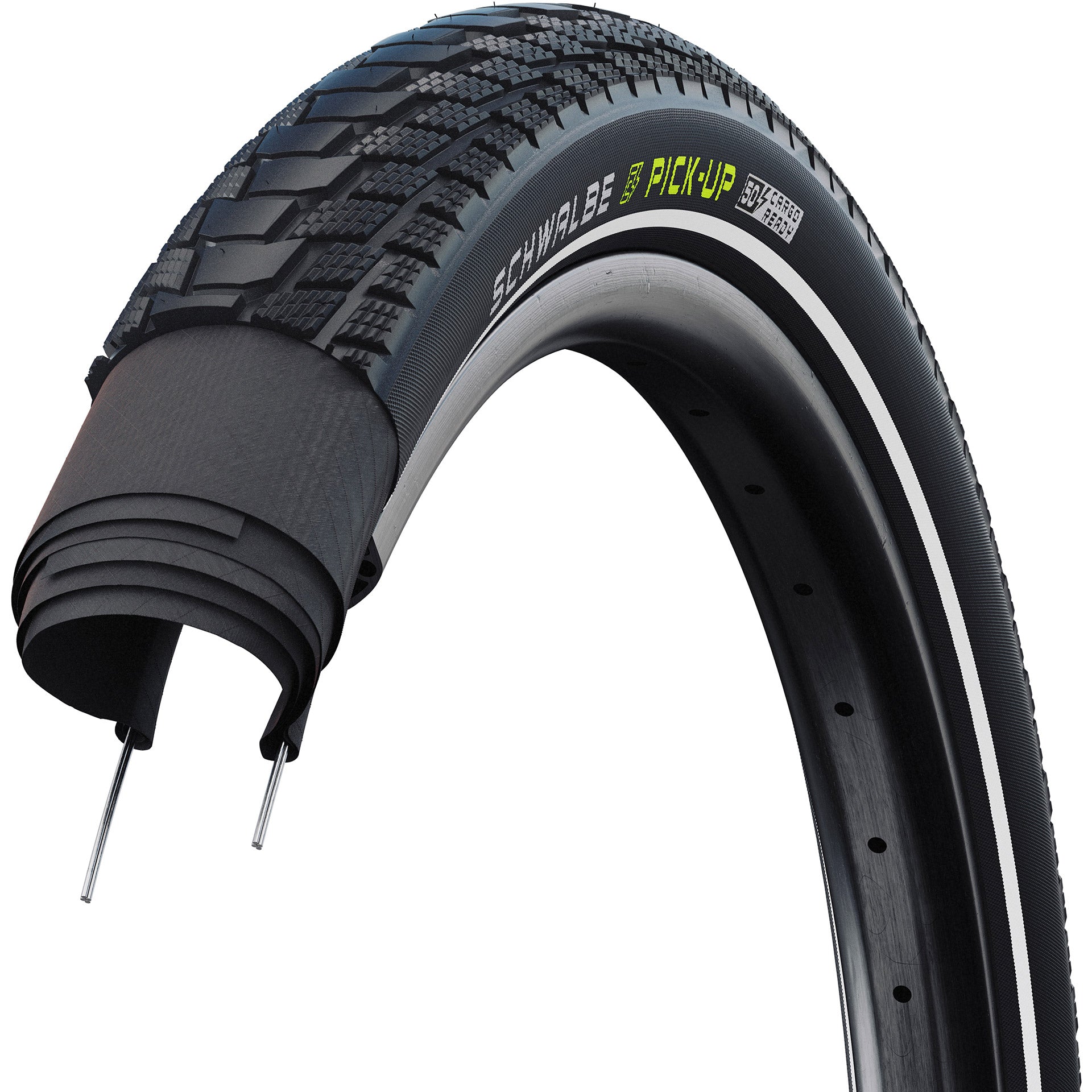 Schwalbe Pick-Up Performance 55-355 +R schwarzer Drahtreifen