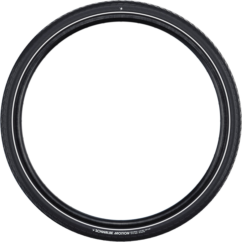 Schwalbe draadband motion big apple 60-622 +r zwart