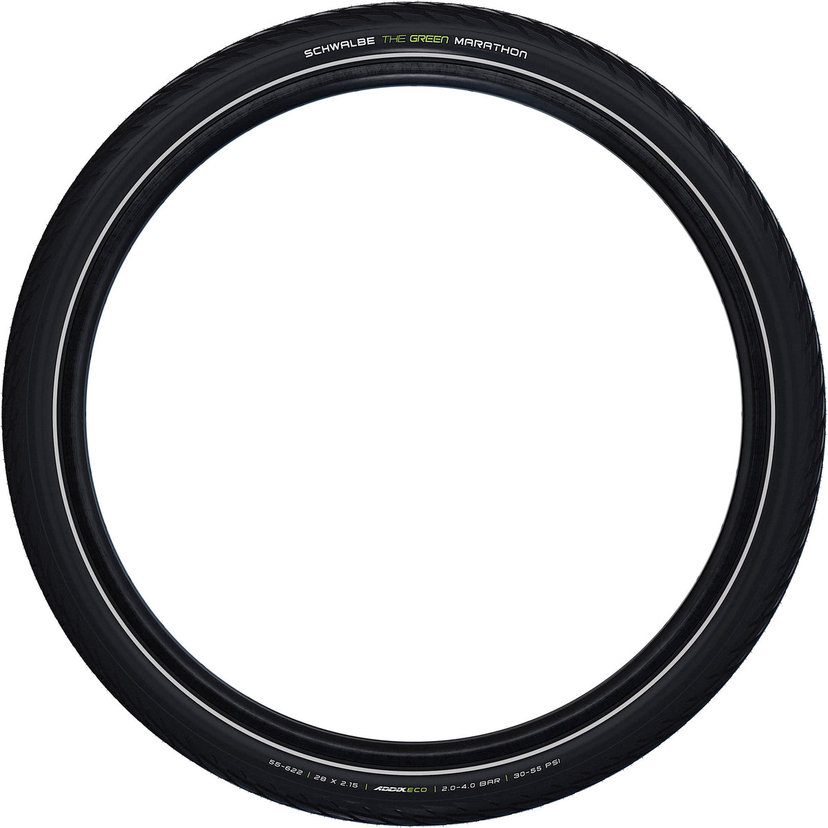 Schwalbe Marathon green guard 55-622(28x2.15) zwart reflex