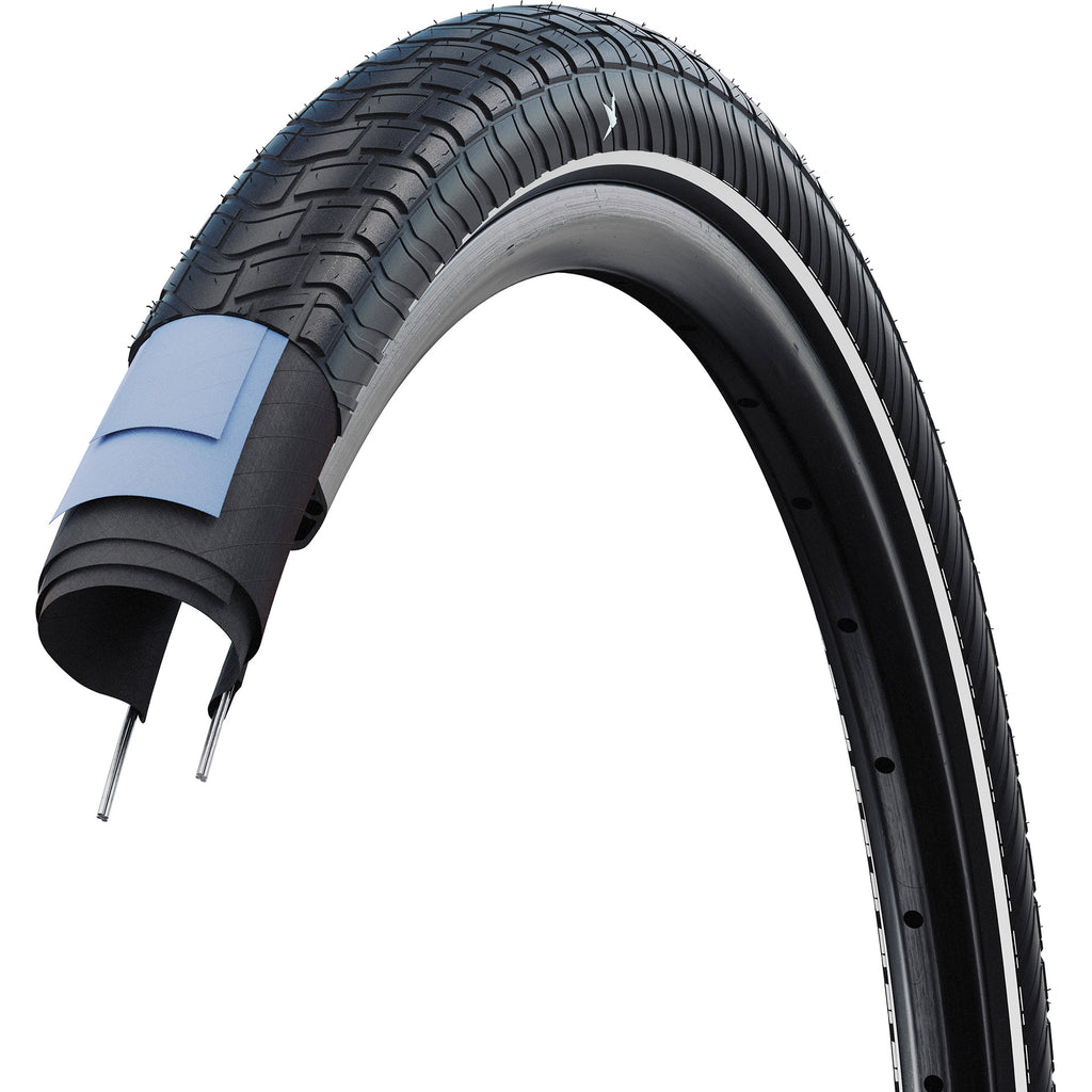 Schwalbe draadband motion big apple plus 50-599 bruin +r