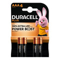 Battery sales europe b.v. duracell batterij aaa 2400mah 1,5v lr03 power boost (4st)