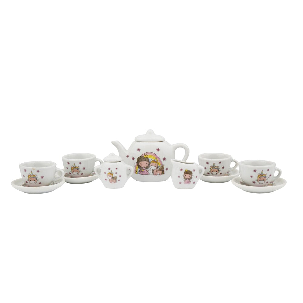 Barbo toys lillie en ellie - 12-delige porseleinen set (5200)