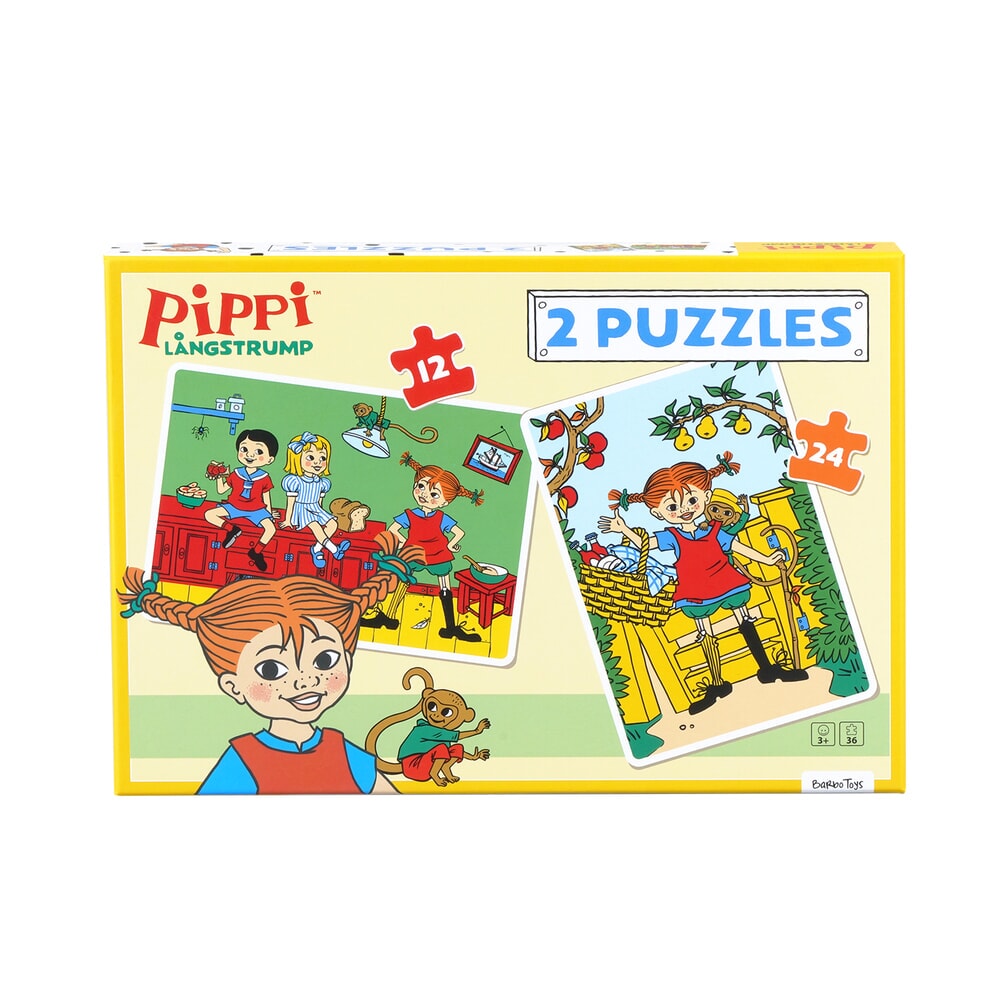 Barbo toys pippi 2 puzzels (8624)