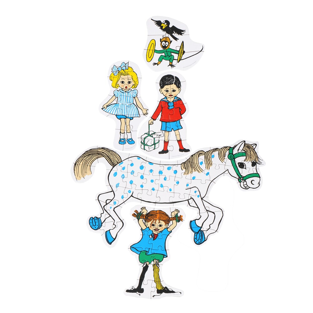 Barbo toys pippi stapelpuzzels (8632)