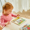 Barbo toys pippi vierkant puzzel - paard (8633)
