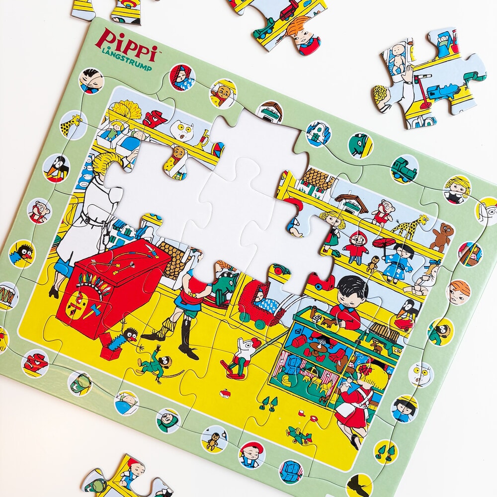 Barbo toys pippi - frame kartonnen puzzel - thingfinder (8653)