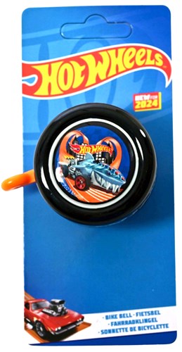 Heiße räder hot wheels fietsbel - jongens - oranje - zwart