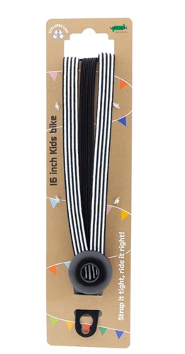 Qibbel Widek Schnellverschluss-Gurt-Trio 16 Zoll schwarz